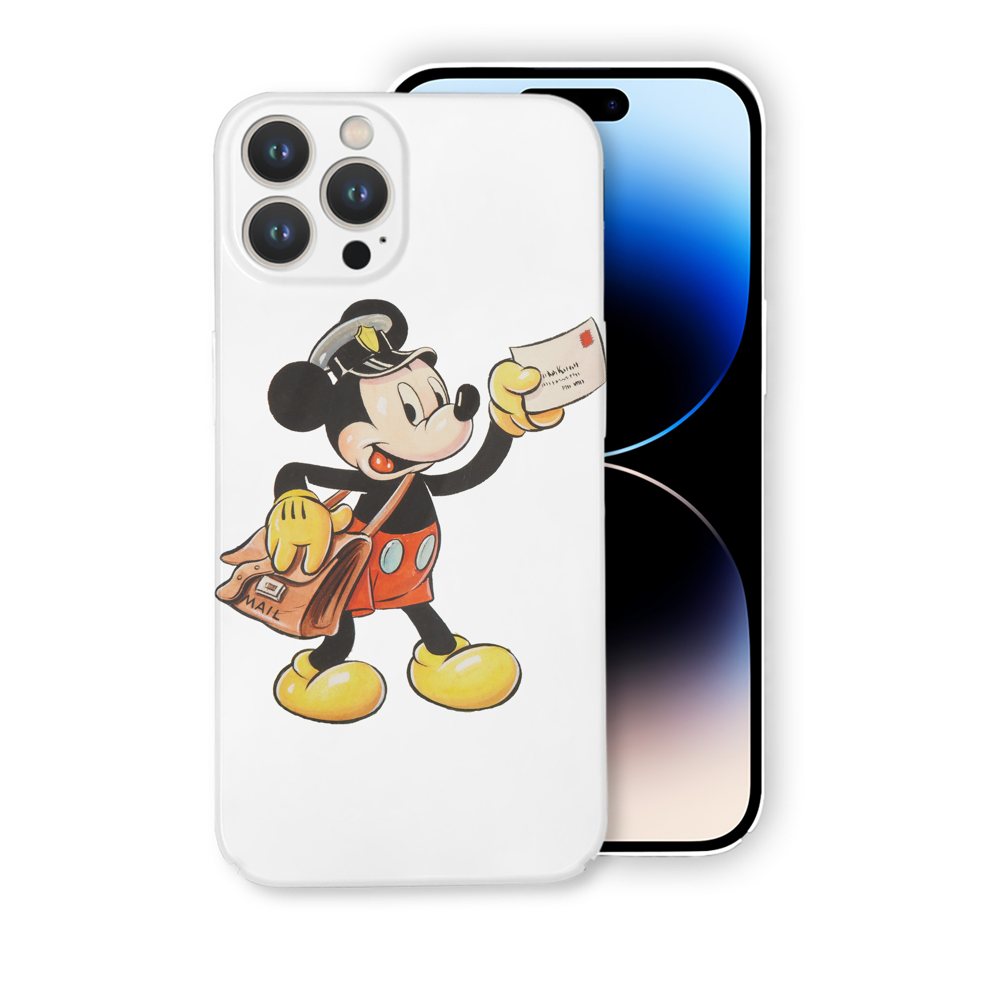 （画像用） ミッキーマウス Mickey Mouse 【iPhone 14シリーズ対応】ハードケース